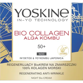 Pleťový krém Noční krém proti stárnutí pleti Yoskine Bio Collagen 0 SPF 50 ml