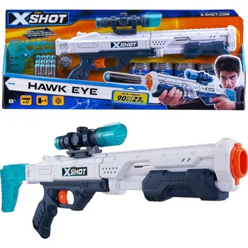 Dětská zbraň X-SHOT EXCEL HAWK EYE s hledáčkem a 16 náboji