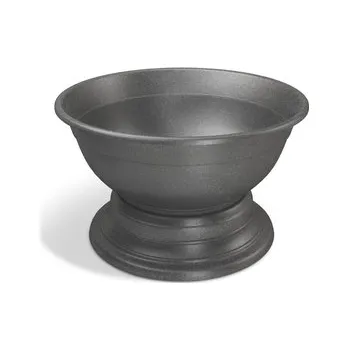 Komplet plastové mísy a stojanu grafit 300 mm