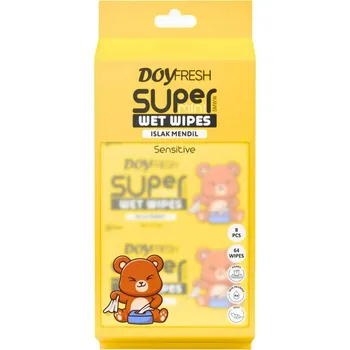 Hygienický ubrousek Vlhčené ubrousky mini kapesní 8 ks Turecko