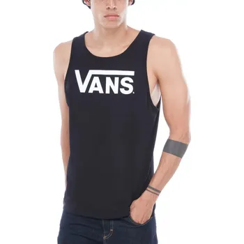 Pánská móda tílko pánské VANS VANS CLASSIC TANK black-white - XS