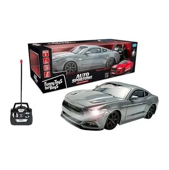 Auto sportowe zdalnie sterowane srebrne