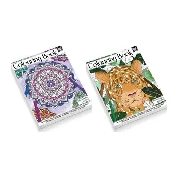 omalovánky Velká kniha omalovánek mandala/mix obrázků