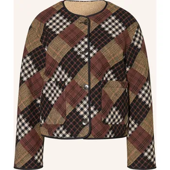 Dámský blejzr Y.A.S. Dámská Oboustranná Bunda, hnědá / světle hnědá /...