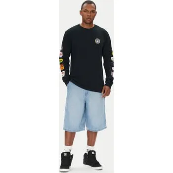 Pánské oblečení DC Shoes S dlouhým rukávem ADYZT05464 Černá Regular Fit M