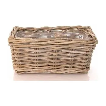 Nákupní košík Proutěný košík Kubu 28x14 cm