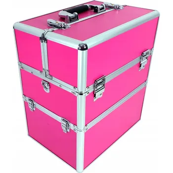 Kosmetický kufr Růžový kosmetický Kufřík Cosnet XXL