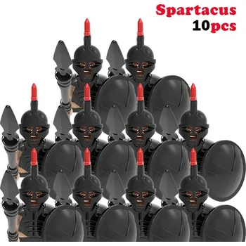 ostatní stavebnice Středověké vojenské stavebnice, římský voják | lego styl figurky a komponenty - XH644-10pcs