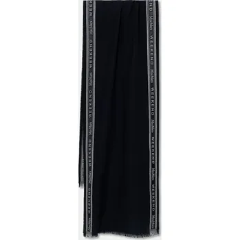 Šála Šála s přídavkem vlny Weekend Max Mara ABALDI 2615541074600 námořnická modř 59X, vel. ONE SIZE