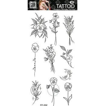 Odstranitelné tetování Dočasné tetování | falešné tetování - více druhů - 33-QFF-332