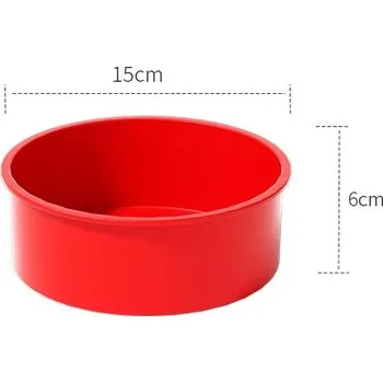 Forma na pečení Silikonová forma na pečení | forma na dort, průměr 10-20 cm - 15 cm