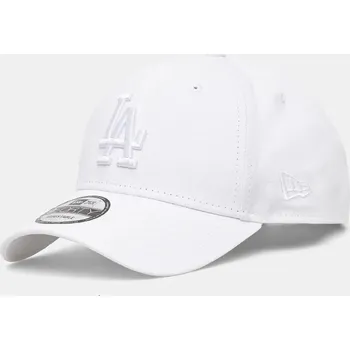 Kšiltovka Bavlněná baseballová čepice New Era LEAGUE ESSENTIAL 9FORTY® LOS ANGELES DODGERS 60471461 bílá 00X, vel. ONE SIZE