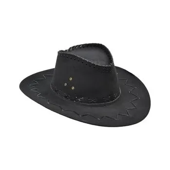 Karnevalový kostým Kapelusz kowboja welurowy czarny