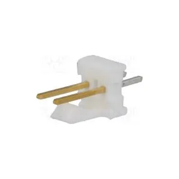 Elektrický konektor Socket wire-board male MTA-100 2.54mm PIN 2 THT gold-plated