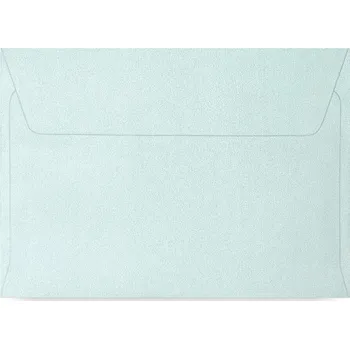 Obálka Obálka perleťová světlá tyrkysová rovná A6