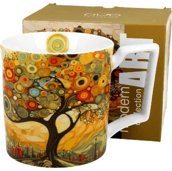 Porcelánový hrnek - stromy, 750 ml