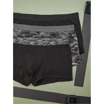 Boxerky Sinsay - Sada 3&nbsp;boxerek - vícebarevná - 308AP-MLC - 308AP-MLC-XS-1