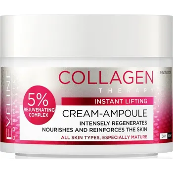 Pleťový krém Eveline Cosmetics Cream-Ampoule Collagen intenzivně vyživující krém s liftingovým efektem 50 ml