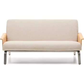 Pohovka Béžová žinylková pohovka 165 cm Amsen – Kave Home ID_1827086