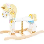Le Toy Van Petilou Dřevěný houpací jednorožec