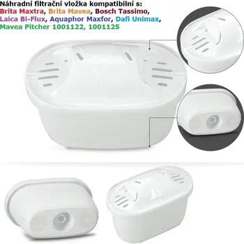 Ochranný vodní filtr Náhradní ionizační vložka do konvice Alka 3,8 l Množství: 1 ks