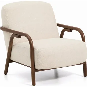 Křeslo Béžové žinylkové křeslo Sylo – Kave Home ID_1827534