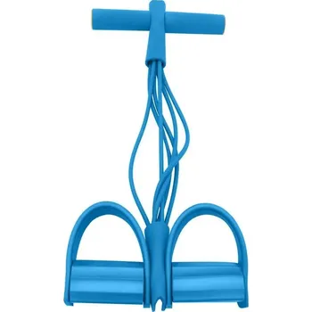 Odporové gumičky na posilování s expandérem do domácí posilovny - Modrá