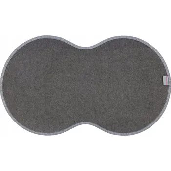 Miska pro psa Textilní podložka pod misku (cestovní) Max-Dywanik šedá 1 l