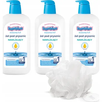 Sprchový gel 3 x BAMBINO Rodina Hydratační Sprchový gel, 1000 ml