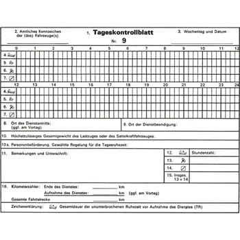 Tiskopis Kontrollbuch A5
