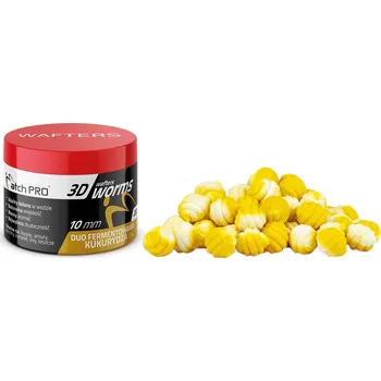 Boilies Wafters Duo Csl s příchutí červů 10mm Match Pro