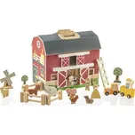 Dřevěná přenosná aktivity farma