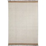 Krémový ručně tkaný vlněný koberec 200x300 cm Brina – Kave Home ID_1827564