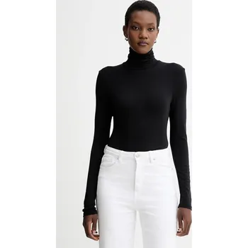 Pánské oblečení Tričko s dlouhým rukávem Marc O'Polo 509215752177 černá 99X, vel. XL