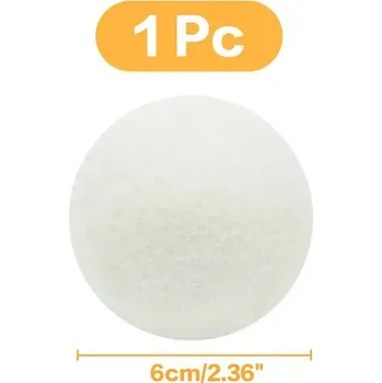 Balonek do sušičky | míček do sušičky z ovčí vlny - 1ks - 6 cm