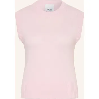 Dámský svetr Allude Dámský Kašmírový Svetr Bez Rukávů, světle růžová, 40