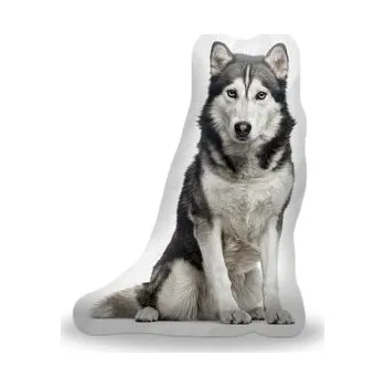 3D polštář ve tvaru Sibiřský husky (cs, Sablio)