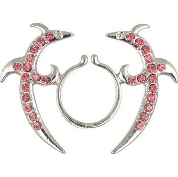 Piercing Falešný piercing do nosu | fake septum - Style 5-A