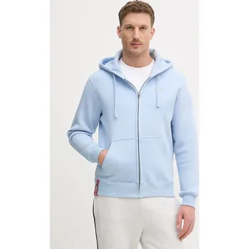 Pánská mikina Mikina Alpha Industries 118342 modrá 50A, vel. XL