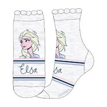 Dívčí oblečení Dívčí ponožky FROZEN ELSA šedé Velikost: 31-34