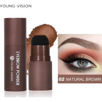 Sada šablon na obočí s voděodolným razítkem - 02