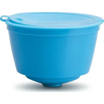 Kapsle do kávovaru | plnitelné kapsle na kávu - na 50 použití - Modrá