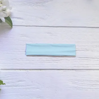 Čelenka Sportovní čelenka | látková čelenka - Světle modrá