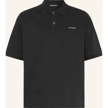 Pánská košile Cole Buxton Pánská Piqué Polokošile, černá, M