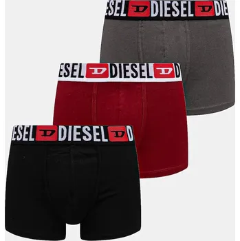 Pánská móda Boxerky Diesel UMBX-DAMIEN-THREE PACK BOXERS 3-pack 00ST3V.0DDAI červená 33A, vel. L