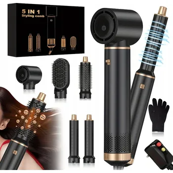 Fén Kulmofén 5v1 Multifunkční Nástavce Kulma HIT