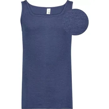 Pánské tílko Pánské tílko na ramínka ve velké velikosti Adamo 129504-360 tmavě modré (4XL)