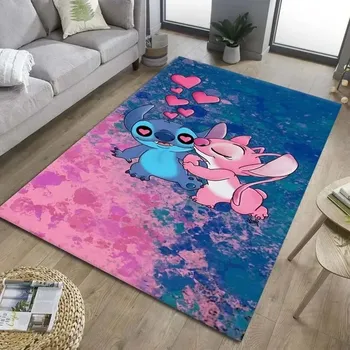 Dětský pokoj Velký koberec s motivem Lilo a Stitch - 150x200cm,25
