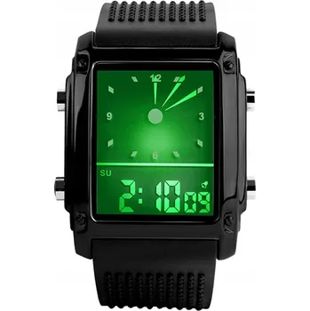 Hodinky Dámské elektronické hodinky SKMEI s datem, budíkem a LED podsvícením