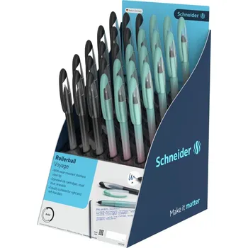 Prezentační stojan Roller Schneider Voyage 30 ks - modrá náplň